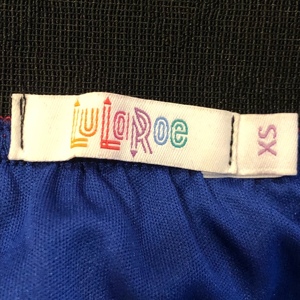 🎉HP 🎉 Lularoe Multi Colored Patterned Skirt - Picture 3 of 3